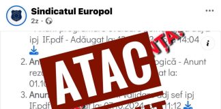 POLIȚIA ROMÂNĂ RĂSPUNDE LA ATACURILE SINDICATULUI EUROPOL