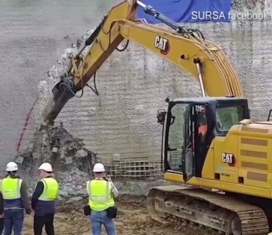 Autostrada Sibiu Pitești #A1 pe secțiunea 2 Boița Cornetu au început săpăturile la încă un tunel!
