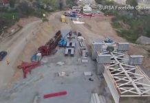 Mobilizare record pe șantierul secțiunii Cornetu-Tigveni a autostrăzii Sibiu-Pitești