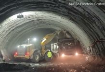 Prima galerie a tunelului Robești aproape de străpungere!