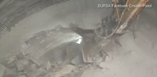 Autostrada Sibiu-Pitești (A1): Prima galerie a tunelului Robești a fost străpunsă!