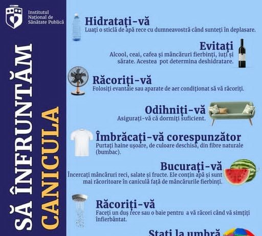 Cum să ne protejăm în timpul caniculei