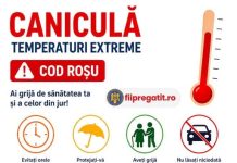 ATENȚIE! CANICULĂ ȘI TEMPERATURI EXTREME