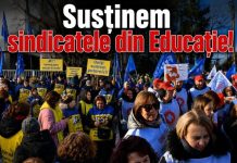 Federația SANITAS susține revendicările Federației Sindicatelor din Educație „Spiru Haret” și ale celorlalte federații sindicale