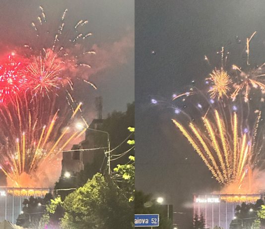 Firmă amendată după un foc de artificii organizat la Slatina