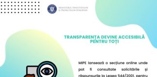 MIPE pune la dispoziția cetățenilor toate solicitările de informații de interes public și răspunsurile oferite