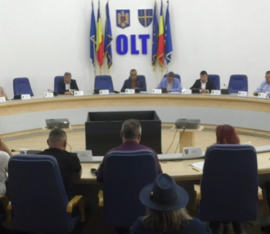 ȘEDINȚĂ EXTRAORDINARĂ LA CJ OLT, PENTRU APROBAREA A 3 PROIECTE