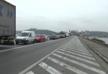 ACCIDENT LA IEȘIREA DIN SLATINA: O PERSOANĂ A AJUNS LA SPITAL