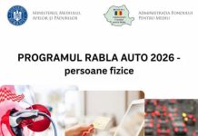 Programul Rabla Auto 2026 pentru persoane fizice va fi lansat în condiții similare ultimei sesiuni din 2025