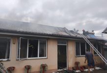 Incendiu izbucnit la o casă din satul Criva, județul Olt