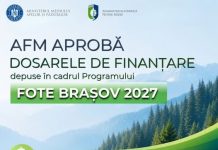AFM aprobฤ dosarele de finanศare depuse รฎn cadrul Programului FOTE Braศov 2027