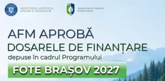 AFM aprobă dosarele de finanțare depuse în cadrul Programului FOTE Brașov 2027