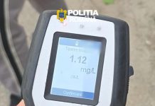 Cu alcoolemie de 1,12 mg/l alcool pur în aerul expirat, la volan