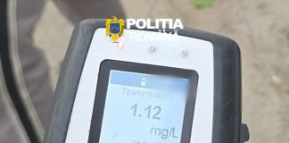 Cu alcoolemie de 1,12 mg/l alcool pur în aerul expirat, la volan
