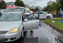 ACCIDENT RUTIER ÎN MUNICIPIUL SLATINA