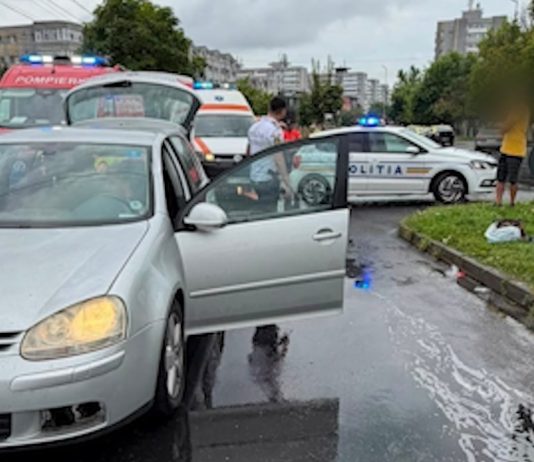 ACCIDENT RUTIER ÎN MUNICIPIUL SLATINA