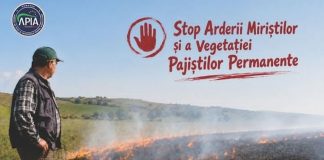 ESTE INTERZISĂ ARDEREA MIRIȘTILOR ȘI A VEGETAȚIEI PAJIȘTILOR PERMANENTE