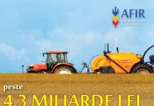 Plăți efectuate de AFIR de peste 4,3 miliarde de lei în conturile fermierilor în acest an