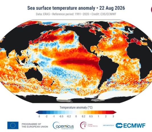 Oceanul bate recorduri de temperatură. În același timp, Groenlanda pierde o bucată de gheață de 76 km²