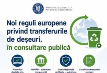 Noile reguli europene privind transferurile de deșeuri, în consultare publică