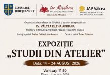 „Studii din atelier”, expoziție de artă semnată de trei tineri din Slatina