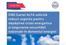 CNS Cartel ALFA solicită măsuri urgente pentru depășirea crizei energetice și asigurarea securității naționale
