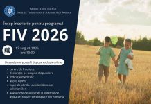 Programul FIV 2026 a început: înscrierile sunt deschise.