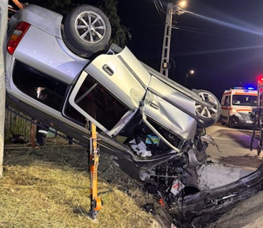 IMPACT DEVASTATOR LA MIHĂEȘTI: UN ȘOFER ȘI-A PIERDUT VIAȚA