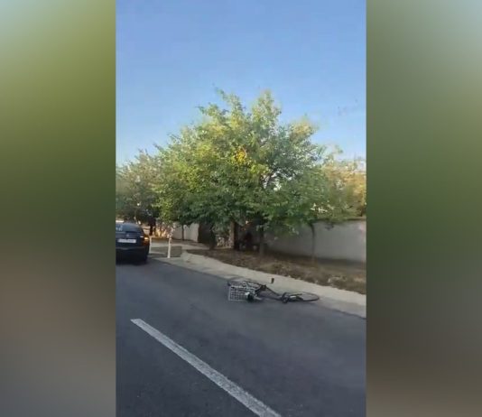 BICICLIST TRANSPORTAT LA SPITAL, DUPĂ UN ACCIDENT PE DJ 546