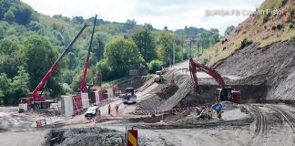 Autostrada Sibiu-Pitești (#A1), Secțiunea 3 (Cornetu-Tigveni): Stadiul fizic a ajuns la 17,35%!