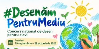 Concurs național de desen pentru elevi: #DesenămPentruMediu