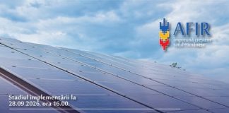 Solicitări de peste 450 de milioane € pentru energie regenerabilă depuse la AFIR în prima zi a sesiunii