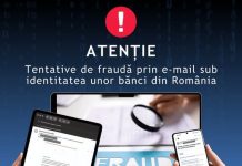 Atenție: tentative de fraudă prin email sub identitatea unor bănci din România
