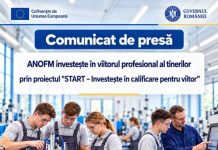 ANOFM 𝗶𝗻𝘃𝗲𝘀𝘁𝗲ș𝘁𝗲 î𝗻 𝘃𝗶𝗶𝘁𝗼𝗿𝘂𝗹 𝗽𝗿𝗼𝗳𝗲𝘀𝗶𝗼𝗻𝗮𝗹 𝗮𝗹 𝘁𝗶𝗻𝗲𝗿𝗶𝗹𝗼𝗿 𝗽𝗿𝗶𝗻 𝗽𝗿𝗼𝗶𝗲𝗰𝘁𝘂𝗹 „𝗦𝗧𝗔𝗥𝗧 – 𝗜𝗻𝘃𝗲𝘀𝘁𝗲ș𝘁𝗲 î𝗻 𝗰𝗮𝗹𝗶𝗳𝗶𝗰𝗮𝗿𝗲 𝗽𝗲𝗻𝘁𝗿𝘂 𝘃𝗶𝗶𝘁𝗼𝗿”
