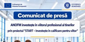 ANOFM 𝗶𝗻𝘃𝗲𝘀𝘁𝗲ș𝘁𝗲 î𝗻 𝘃𝗶𝗶𝘁𝗼𝗿𝘂𝗹 𝗽𝗿𝗼𝗳𝗲𝘀𝗶𝗼𝗻𝗮𝗹 𝗮𝗹 𝘁𝗶𝗻𝗲𝗿𝗶𝗹𝗼𝗿 𝗽𝗿𝗶𝗻 𝗽𝗿𝗼𝗶𝗲𝗰𝘁𝘂𝗹 „𝗦𝗧𝗔𝗥𝗧 – 𝗜𝗻𝘃𝗲𝘀𝘁𝗲ș𝘁𝗲 î𝗻 𝗰𝗮𝗹𝗶𝗳𝗶𝗰𝗮𝗿𝗲 𝗽𝗲𝗻𝘁𝗿𝘂 𝘃𝗶𝗶𝘁𝗼𝗿”