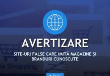 Atenție: site-uri false care imită magazine și branduri cunoscute