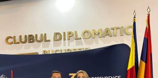 Luminița Popescu, la recepția dedicată Zilei Independenței Armeniei: „Oamenii sunt cei care dau viață prieteniei dintre țări”