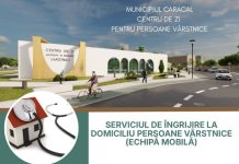 Sprijin direct la ușa vârstnicilor din Caracal. Echipa mobilă oferă îngrijire la domiciliu