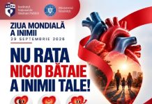 29 SEPTEMBRIE, Ziua Mondială a Inimii „Nu rata nicio bătaie a inimii tale!”