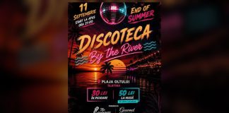 DISCOTECA By The River încheie vara pe malul Oltului. Petrecere de amploare la Plaja Olt din Slatina