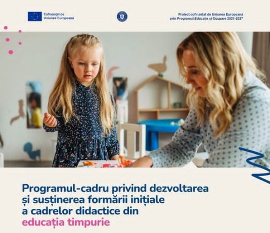Sprijin pentru formarea viitoarelor cadre didactice din educația timpurie