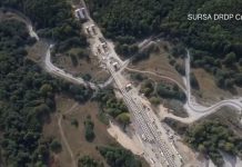 Lansarea tablierului metalic la Viaductul 23, pe A1 Sibiu–Pitești