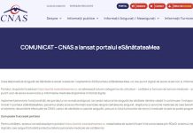 CNAS A LANSAT PORTALUL eSănătateaMea