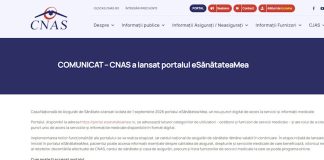 CNAS A LANSAT PORTALUL eSănătateaMea