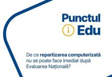 „PUNCTUL de informare EDU”: De ce este nevoie de două săptămâni între rezultatele finale la Evaluarea Națională și repartizarea computerizată la liceu