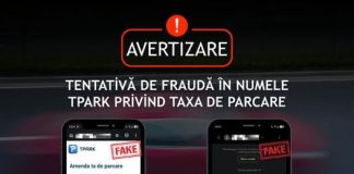 AVERTIZARE: SMS-uri frauduloase în numele TPARK