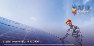 Depuneri de peste 700 de milioane de euro la AFIR pentru obținerea finanțării pentru producerea și stocarea energiei electrice regenerabile de către entități publice