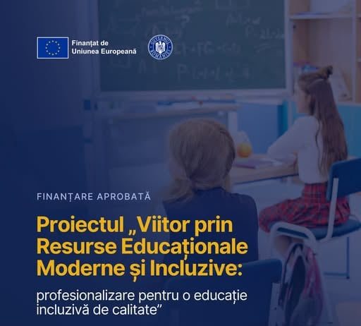 Continuăm demersurile pentru creșterea incluziunii și a echității în școli.