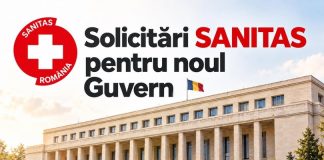 SANITAS: SCRISOARE DESCHISĂ CATRE NOUL GUVERN