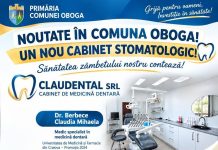 Cabinet stomatologic în comuna Oboga.
